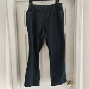 Just My Size Dark Blue Flare Jeans